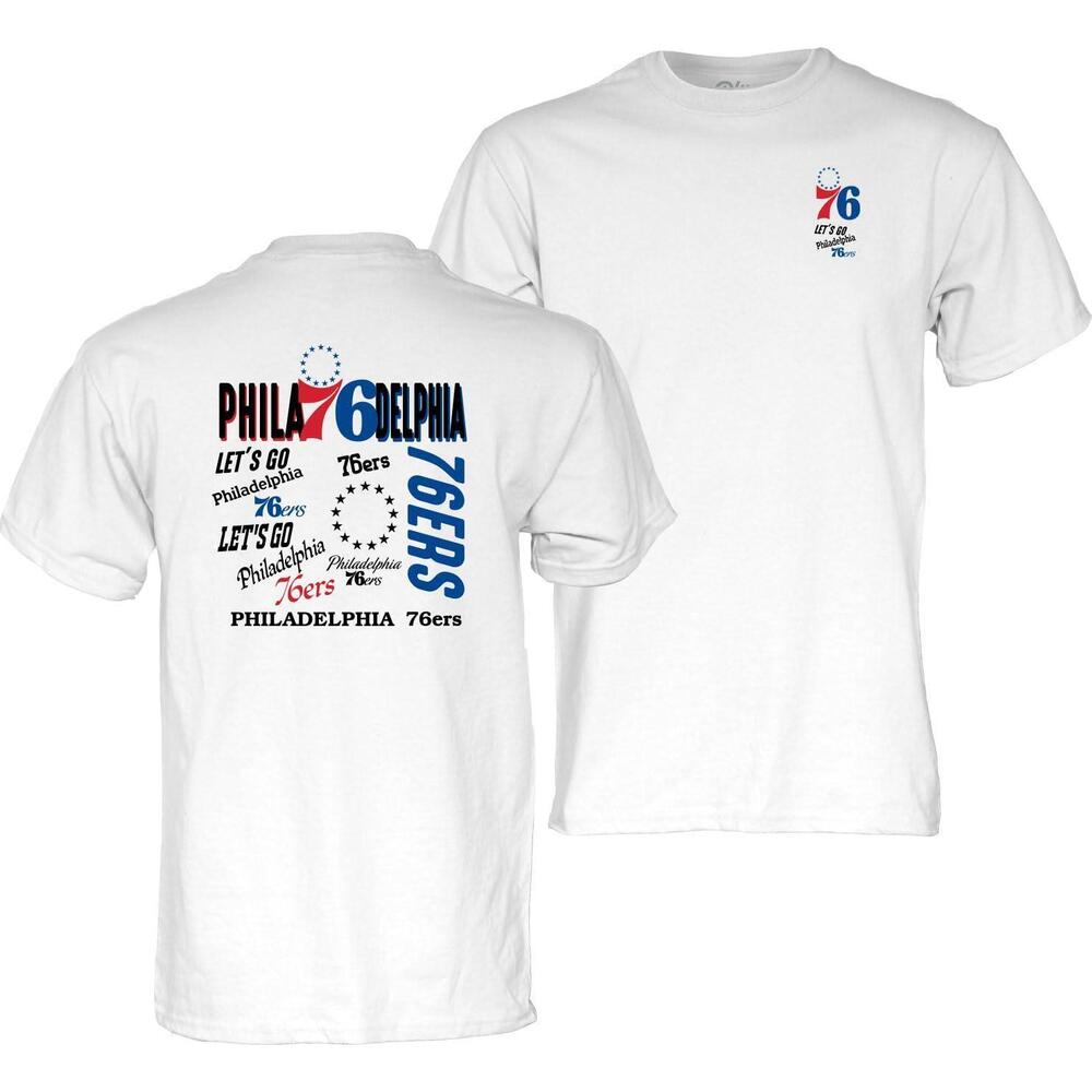 Blue 84 Nba  T-Shirt Frontback White 2 Sided